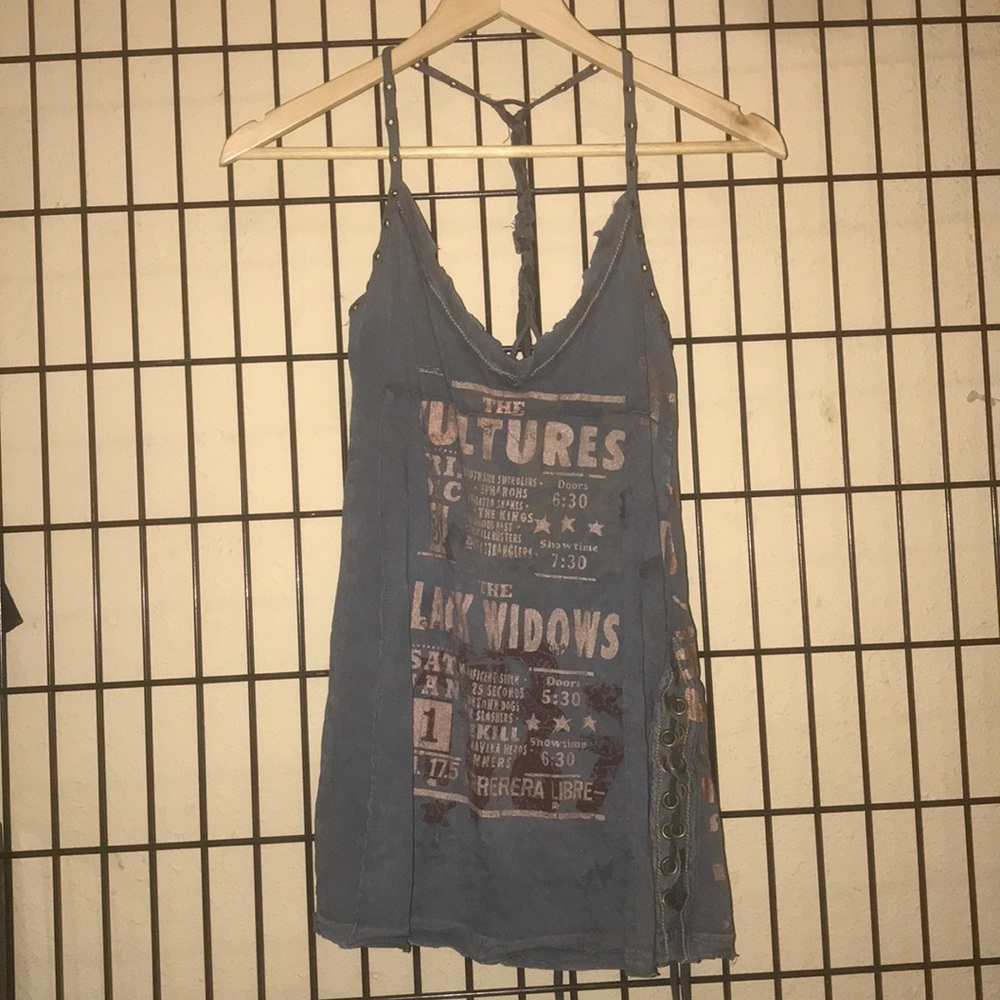 Salvage tank top